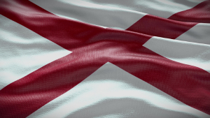 flag of the state of Alabama