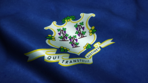 flag of the state of Connecticut